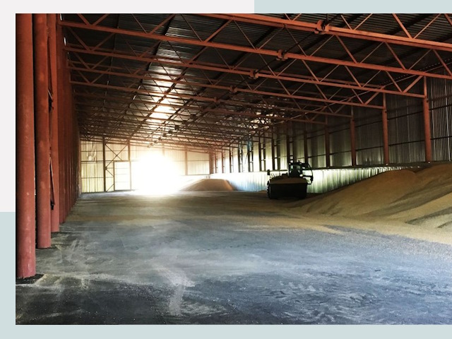 Строительство зернохранилищ в Ялте