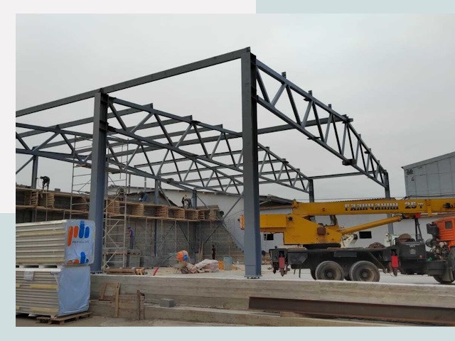 Строительство цехов в Ялте