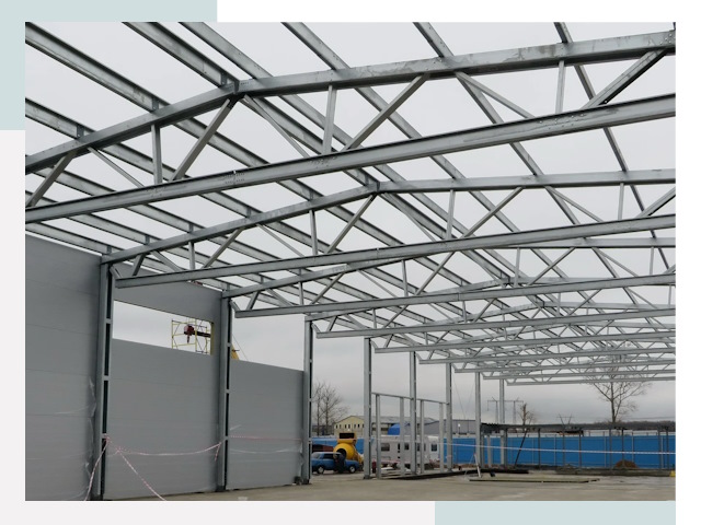 Строительство складов в Ялта от 613 руб. за м²