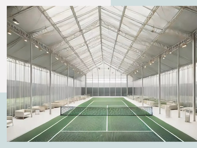 Строительство теннисных кортов в Ялте