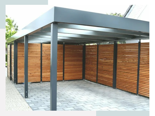 Навесы для парковки в Ялте