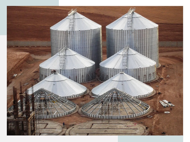 Строительство зерновых силосов в Ялте