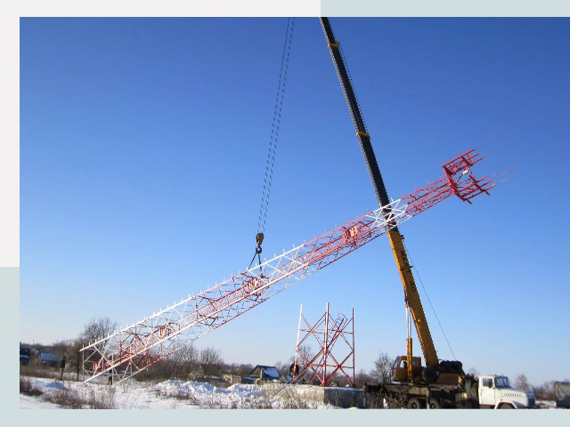 Строительство башен связи в Ялте от 613 руб.