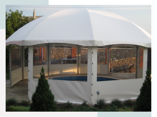 Тентовые павильоны в Ялте