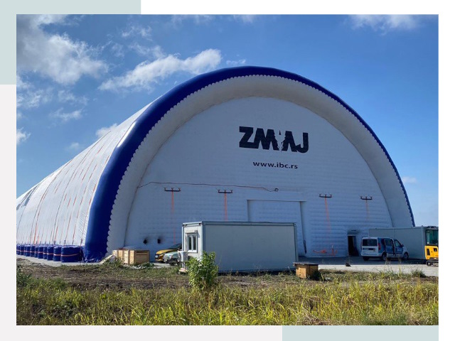 Брендирование ангаров в Ялте