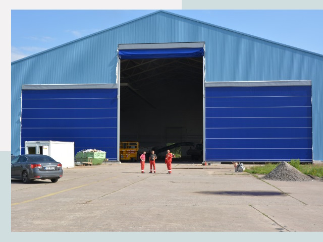 Ангарные ворота в Ялта от СтальСтрой-Ялт по цене 613 руб.