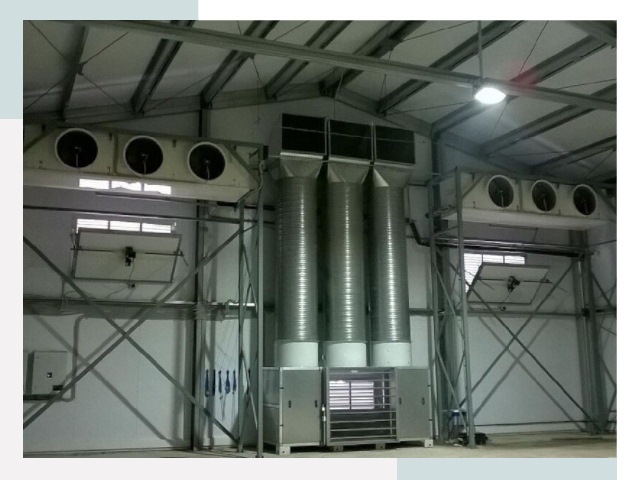 Инженерные системы для ангаров в Ялте