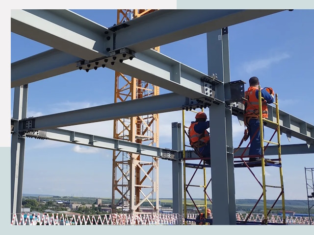 Монтаж металлоконструкций в Ялте