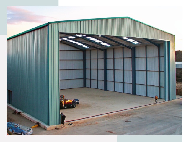 Строительство ангаров в Ялте